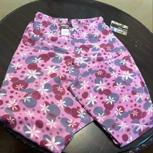 Large purple pajama pants.  NEW WITH TAGS.